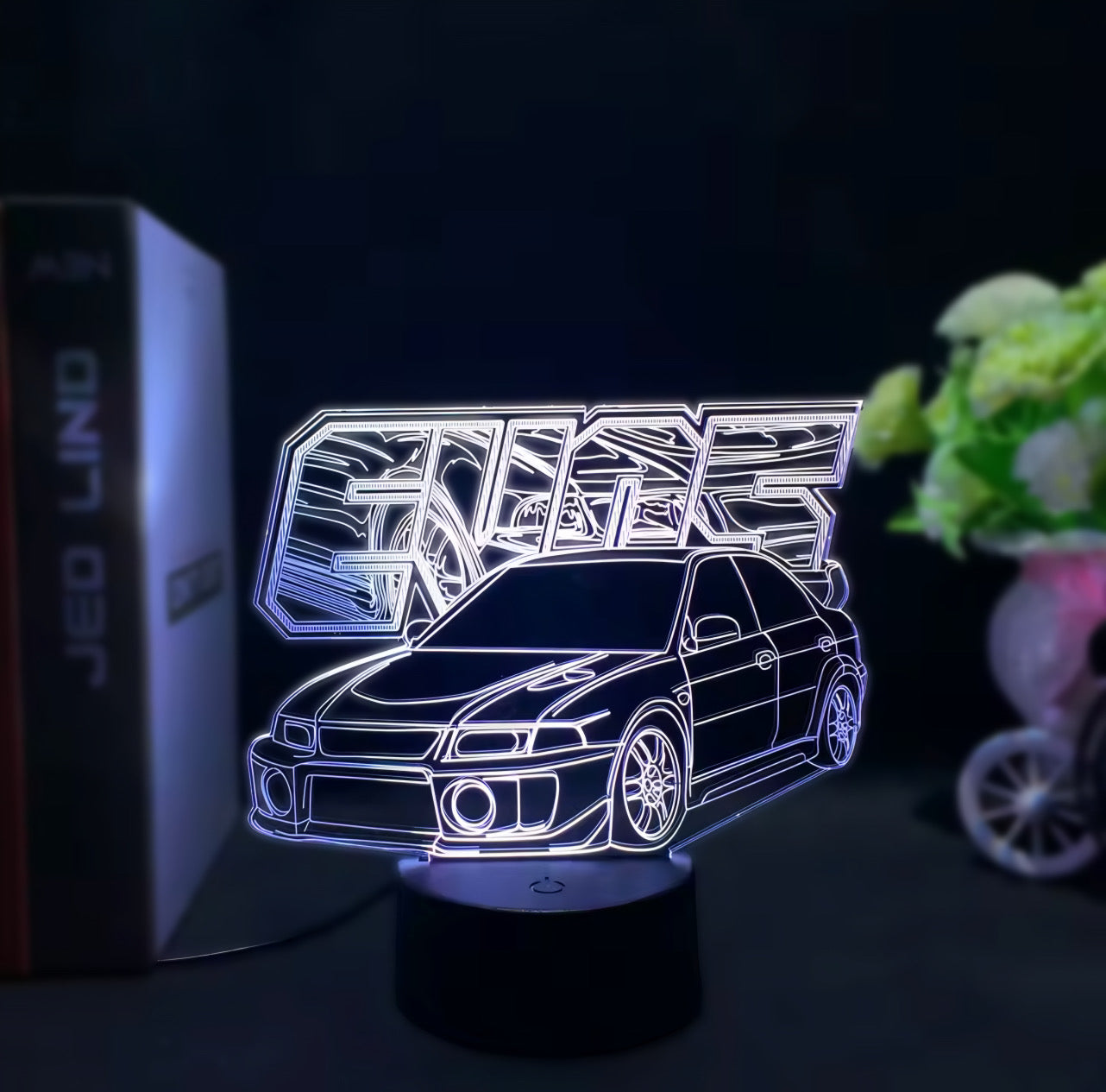 Lámpara de ilusión 3D