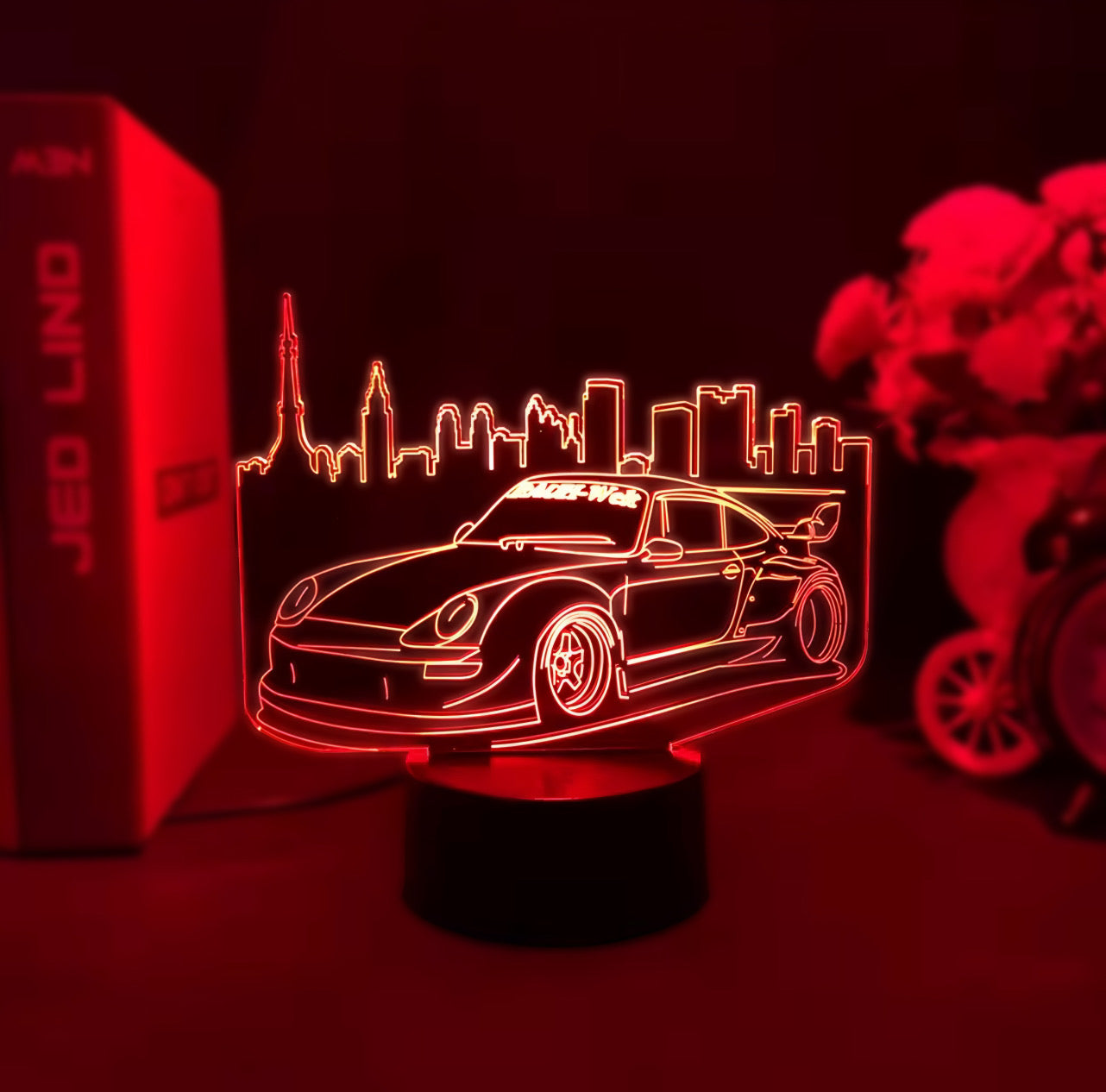 Lámpara de ilusión 3D