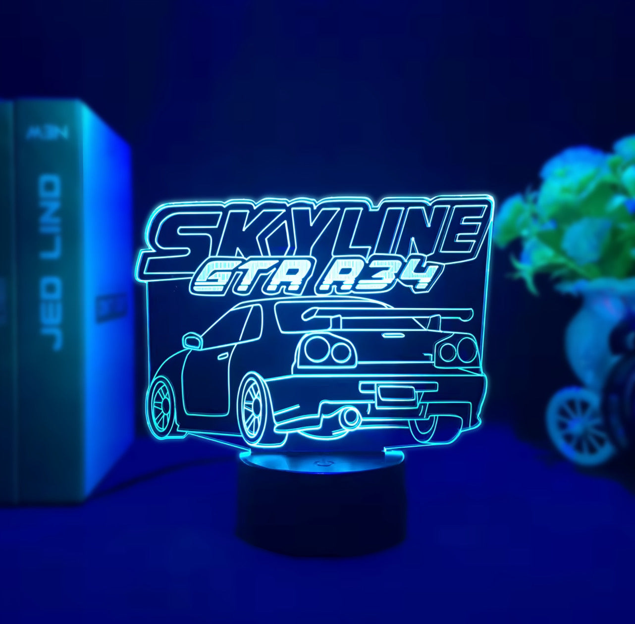 Lámpara de ilusión 3D