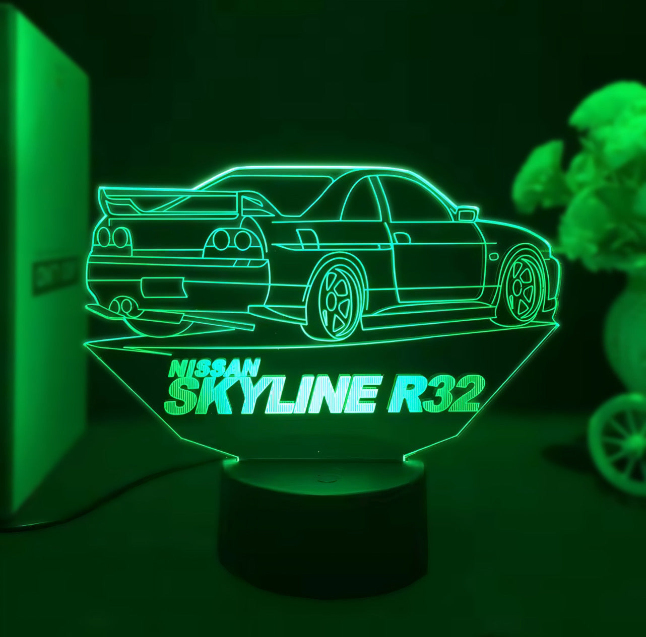 Lámpara de ilusión 3D