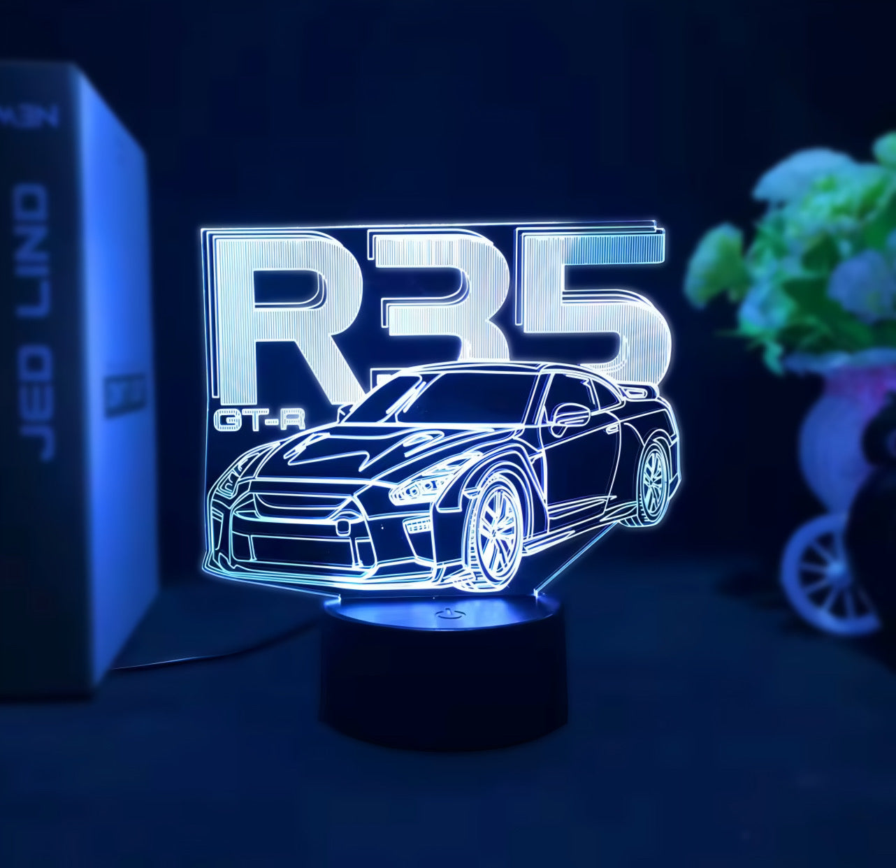 Lámpara de ilusión 3D