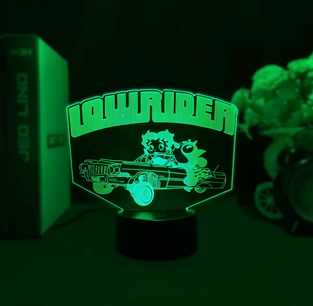 Lámpara de ilusión 3D