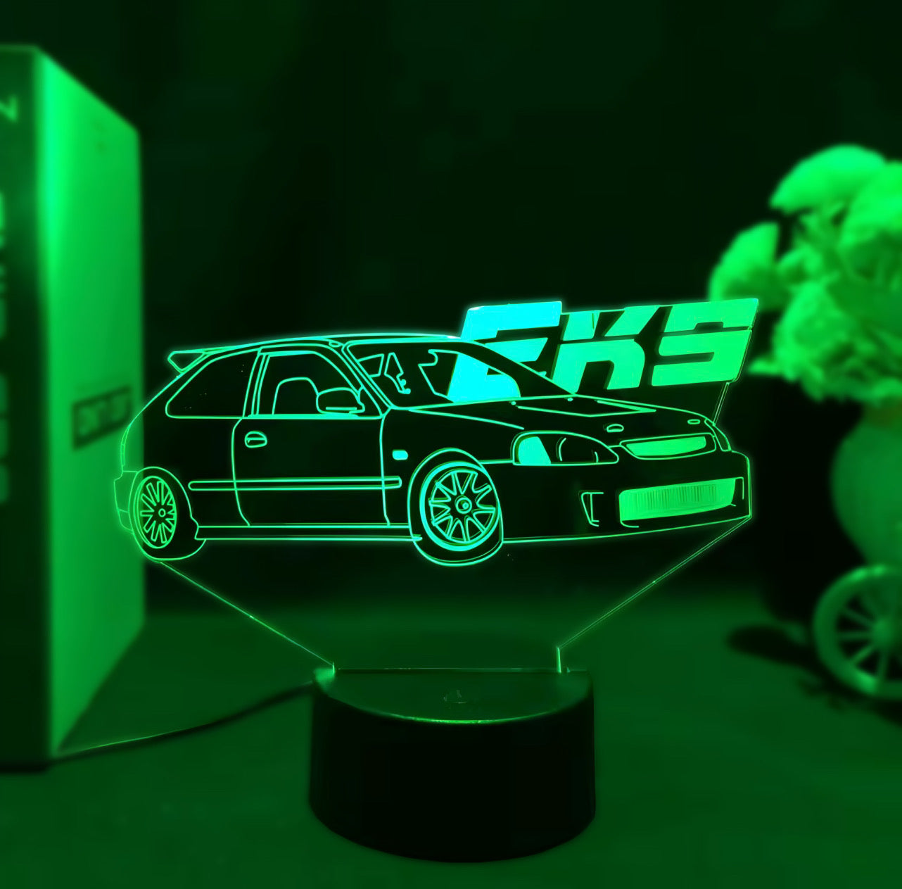 Lámpara de ilusión 3D