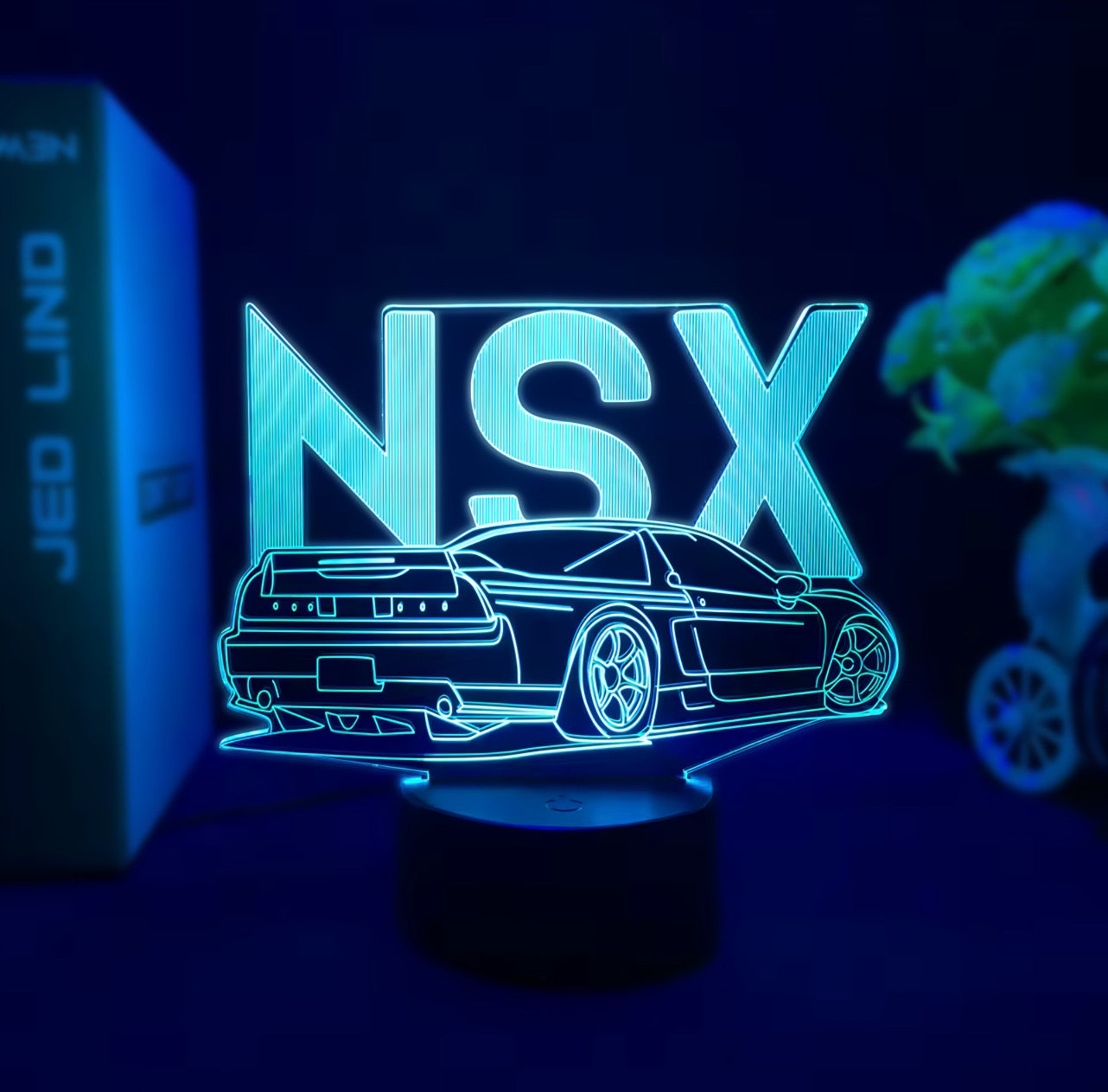 Lámpara de ilusión 3D