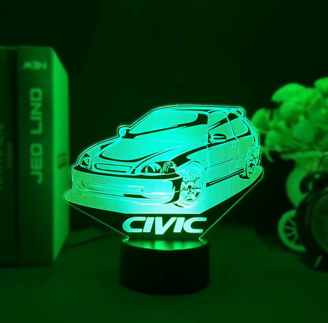 Lámpara de ilusión 3D